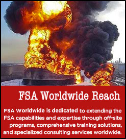 FSA Worldwide Reach: FSA Worldwide is dedicated to extending the FSA capabilitys and expertise through off-site programs, comprehensive training solutions, and specialized consulting services worldwide.